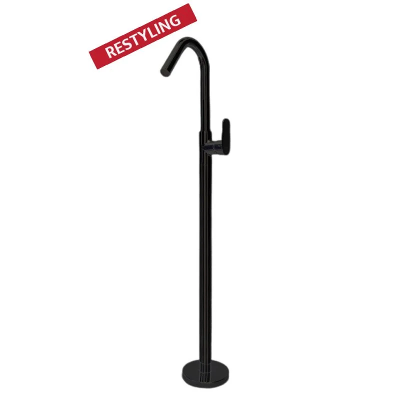 Напольный однорычажый смеситель для раковины тотем ALEXIA 367602SNM Черный