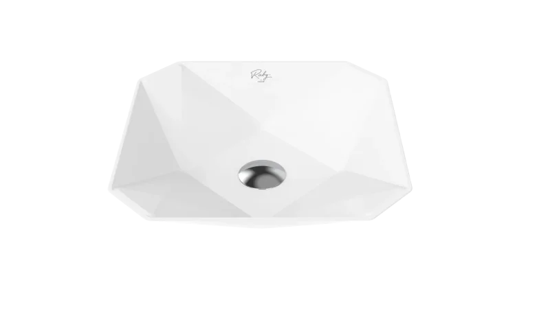 CREAVIT Раковина мебельная накладная БЕЛАЯ МАТОВАЯ RB040-00MB42E-0000