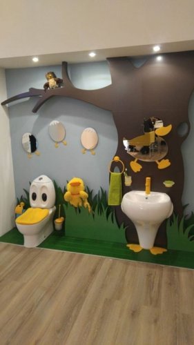 CREAVIT DUCKY Унитаз детский DC360-11CB00E-0000