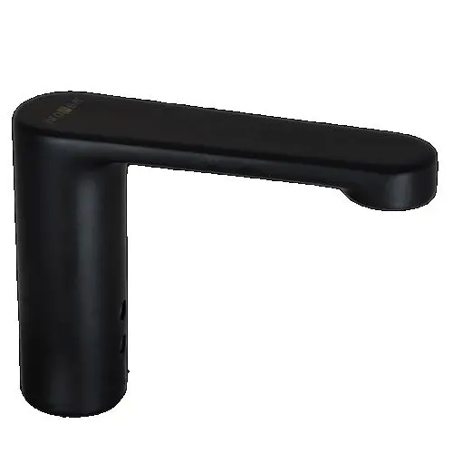 Автоматический кран для раковины или столешницы черный Nofer 07260.N