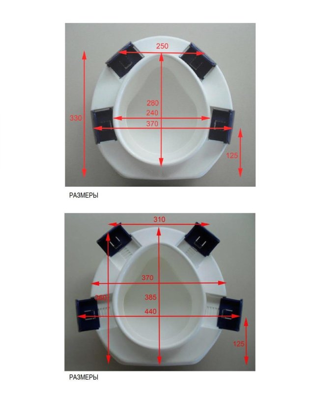 Сиденье для туалета эргономичное для инвалидов Nofer 15032.W