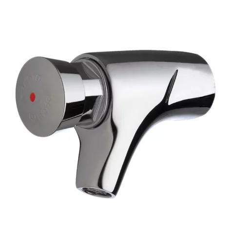 Порционно нажимной кран для раковины настенный Presto 62120