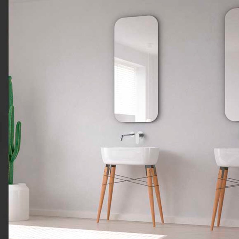 Встраиваемый однорычажный смеситель для раковины на раздельных пластинах 190 мм ALEXIA 362101