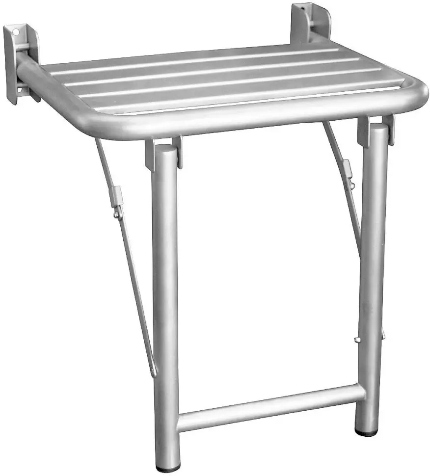 Сиденье для душа с двумя ножками Nofer 15045.В глянец