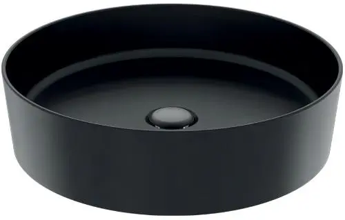 CREAVIT Раковина мебельная (45 см) LP145 Черный матовый LP145-00SM00E-0000