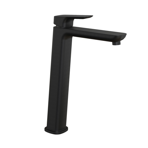 Смеситель для раковины PAINI Nove 09YO205LL без донного клапана, высокий, черный (YO)