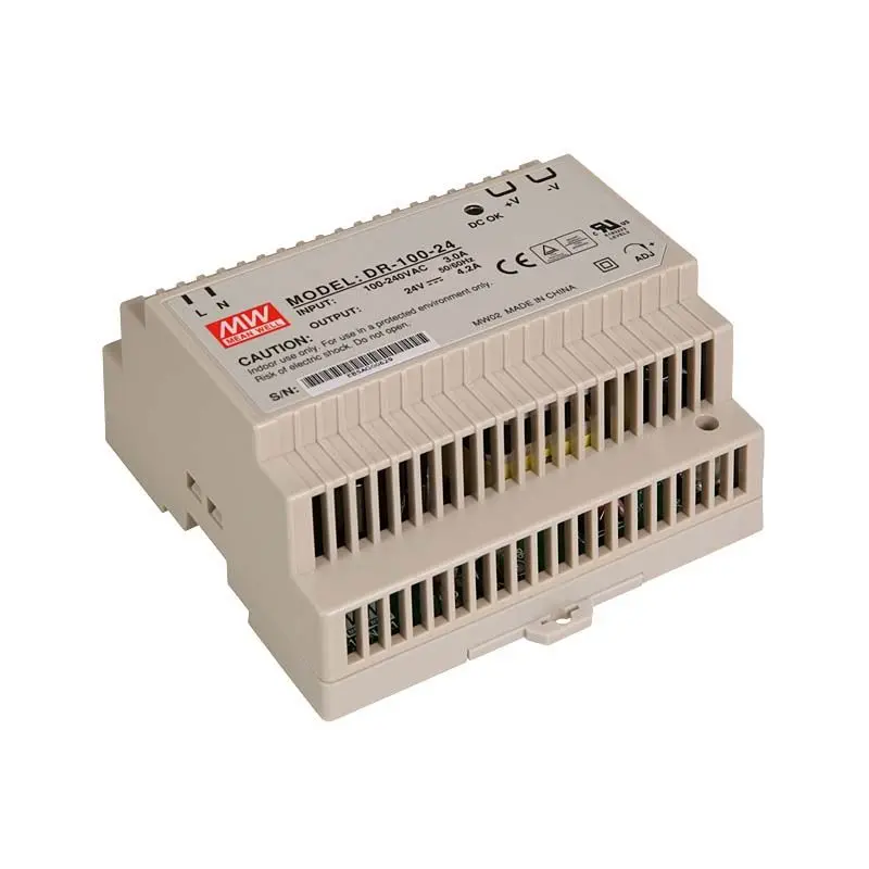 Источник питания на DIN-рейку, ~230/=24 В, 100 Вт, Sanela SLZ 04X, 10049