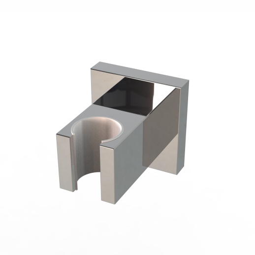 Держатель для лейки PAINI 53CR186QQ фиксированный, квадратный, хром (CR)