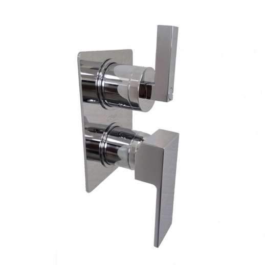 Смеситель для ванны PAINI Grazia 21CR6911 встраиваемый, хром (CR) Смеситель для ванны PAINI Grazia 21CR6911 встраиваемый, хром (CR)