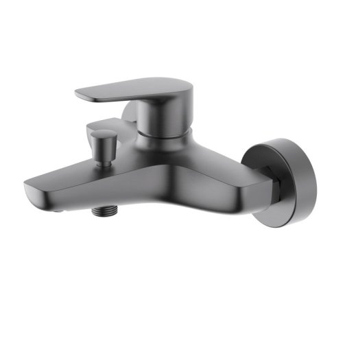 AQ1140BGM БЕТТА смеситель для ванны, оружейная сталь