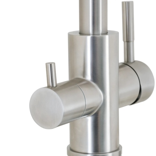 Смеситель для кухни PAINI Norda NRPW6433VEB90 с подводом для фильтра, никель PVD Смеситель для кухни PAINI Norda NRPW6433VEB90 с подводом для фильтра, никель PVD