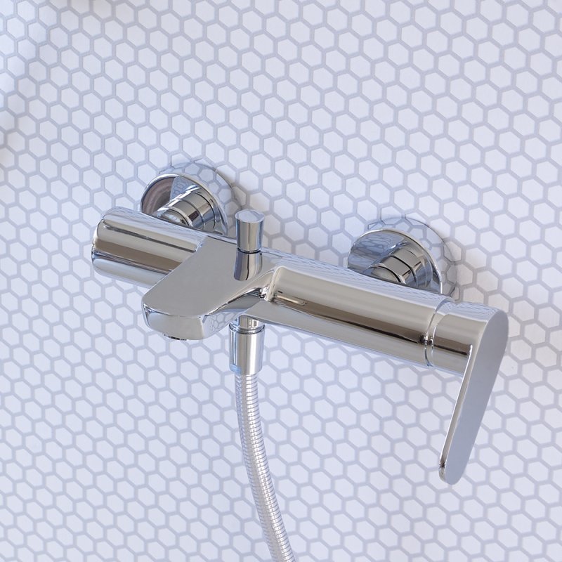 Смеситель для ванны наружнего монтажа однорычажный ALEXIA 3605S