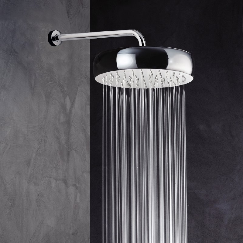 Излив тропического душа настенный из латуни HIDROTERAPIA BHRMVOL