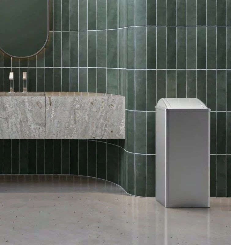 Урна для мусора с крышкой Mediclinics PP0065CS