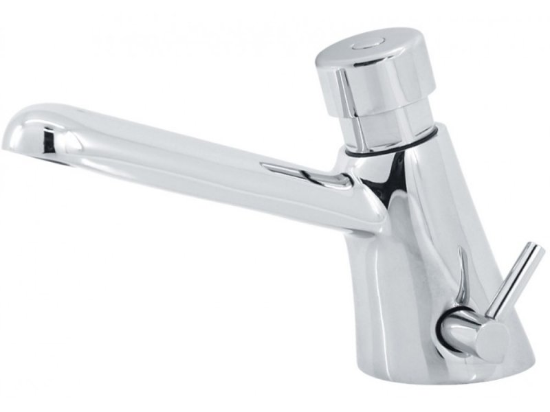 Смеситель порционно-нажимной для раковины с регулировкой времени срабатывания Варион 9350900