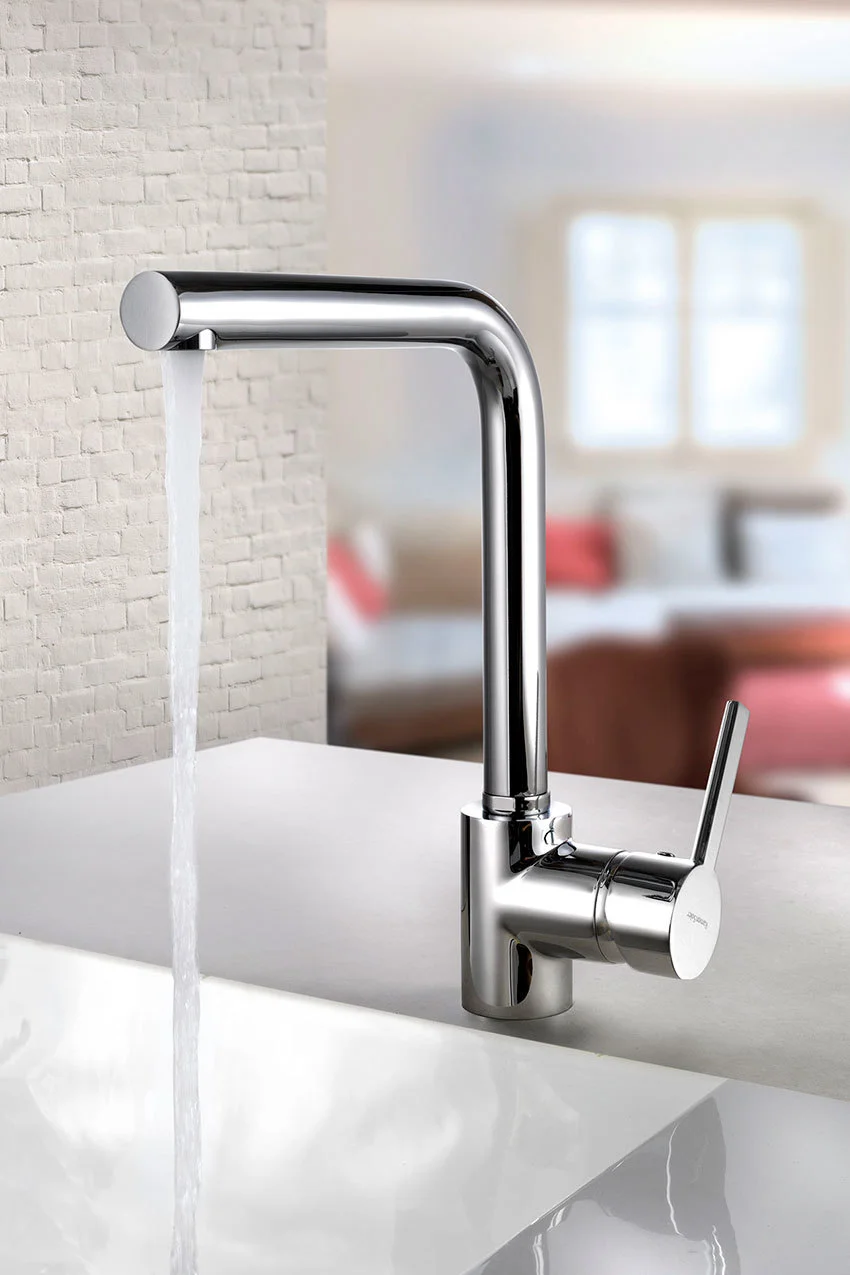 Смеситель высокий для кухни однорычажный DRAKO 332902