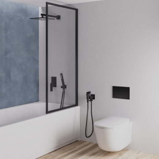 Кронштейн для верхнего душа PAINI 50PZ745QQ35 350 мм. черный брашированный PVD (PZ) Кронштейн для верхнего душа PAINI 50PZ745QQ35 350 мм. черный брашированный PVD (PZ)