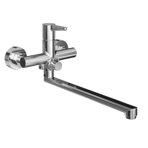 Смеситель для ванны с длинным изливом Urbatec Veneto без аксессура, хром (CR) - VE50753CR Смеситель для ванны с длинным изливом Urbatec Veneto без аксессура, хром (CR) - VE50753CR