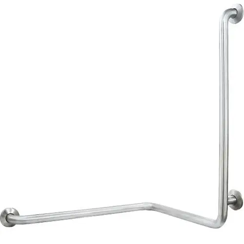 Поручень настенный правый под двумя углами 90* Nofer 15050.B