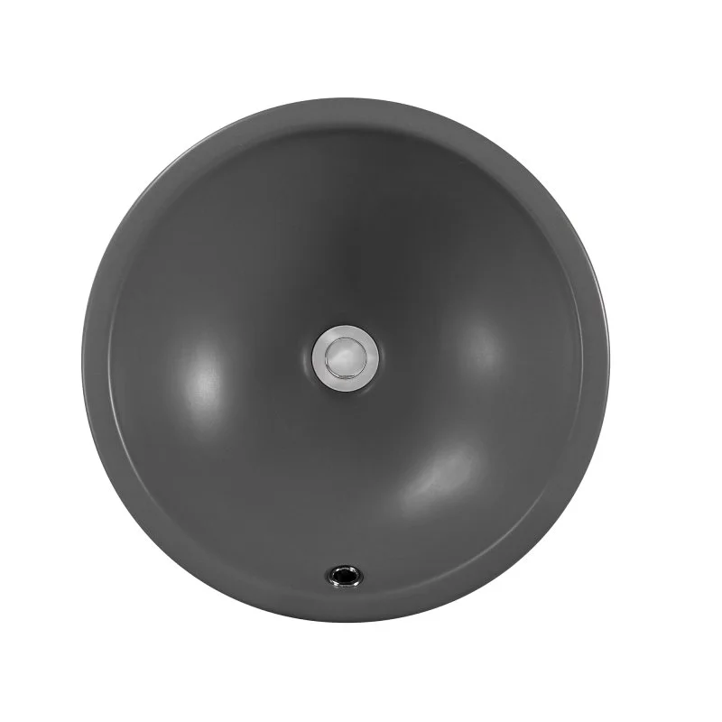 Раковина накладная для установки на столешницу AQUATEK AQ5354-MG 440*440*175, матовый серый