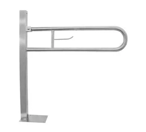 Полукруглый поручень для людей с ограниченными возможностями с креплением к полу Nofer 15064.B