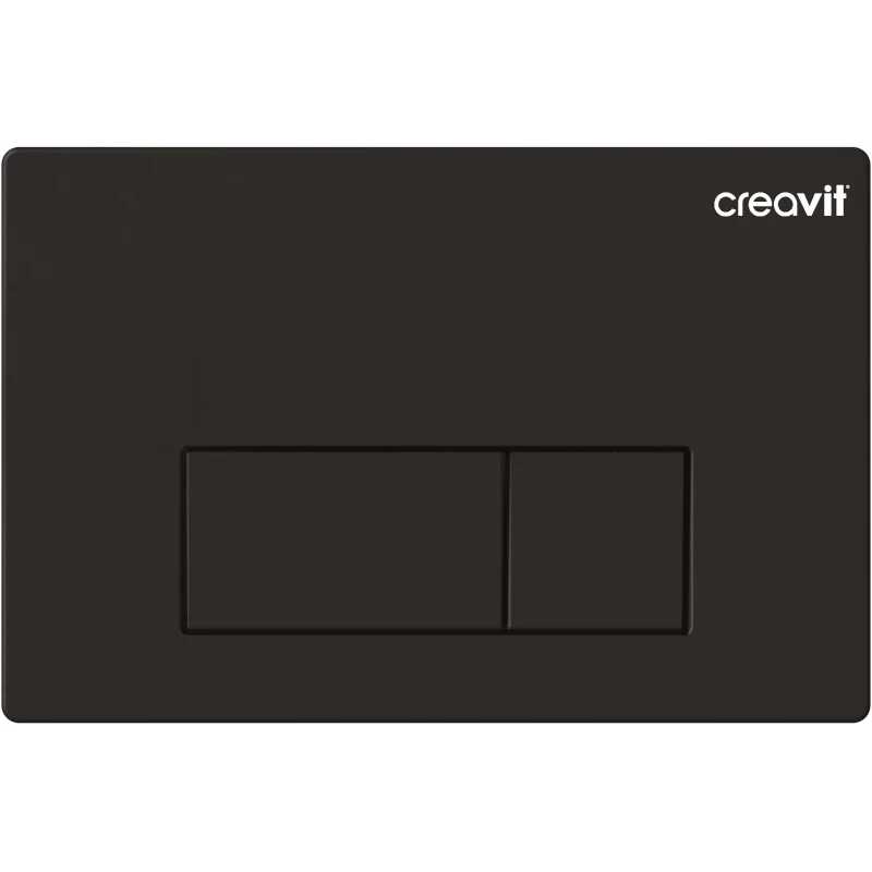 CREAVIT Кнопка для инсталляции ARC черная матовая GP8002.01