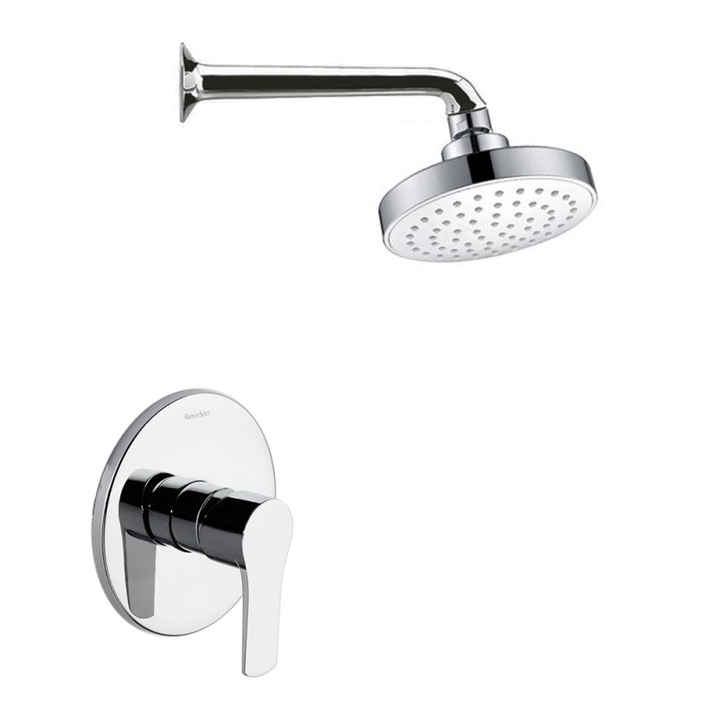 Встраиваемый смеситель с тропическим душем TITANIUM K1818016