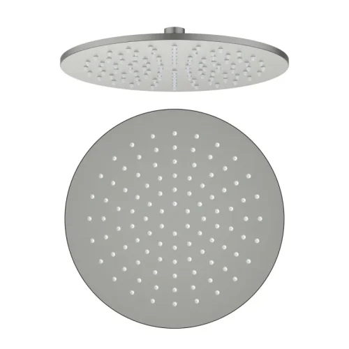 AQ2077BGM круглый верхний душ  250*7 мм, оружейная сталь