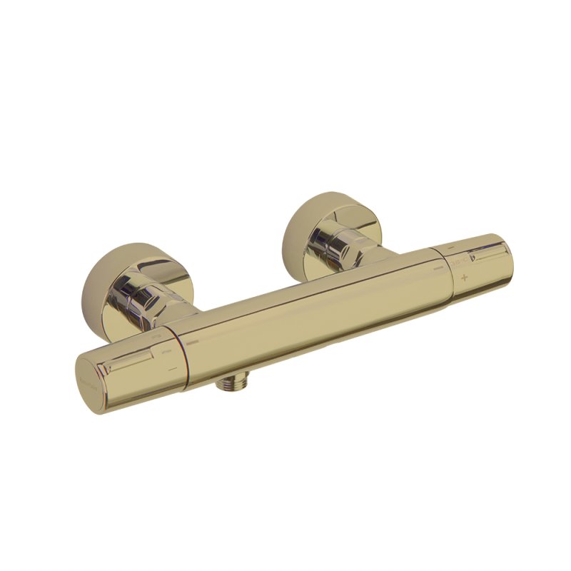 Смеситель термостатический для ванны TZAR 343402SOC золото