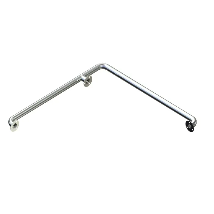 Поручень пристенный универсальный серии "Г" 700х700 внешний угол Тругор