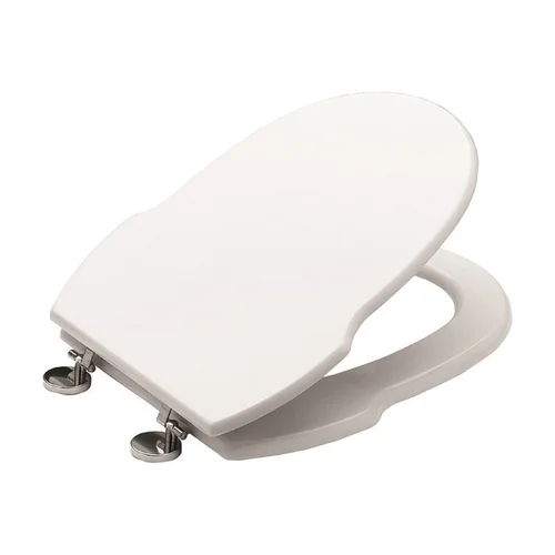 Деревянное сиденье белое для  унитаза Grecia Sanitana S80006832900000