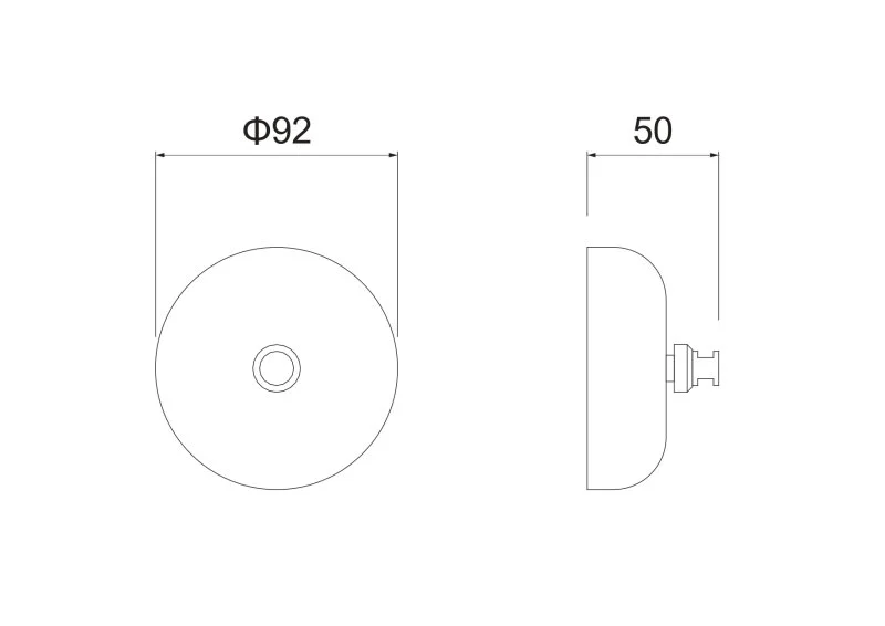 Веревка для белья 2,5 м в комплекте с держателем AQUATEK, полир. хром AQ4994CR