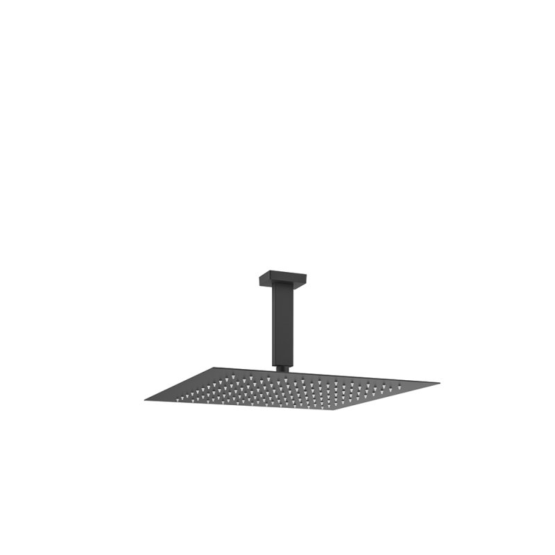 Тропический душ потолочный квадратный нерж.сталь BVK02RK300NM чёрный