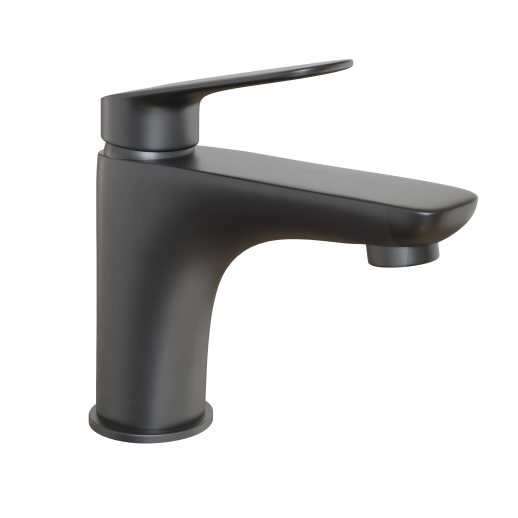 Смеситель для раковины PAINI Laguna LAYO205 без донного клапана, черный (YO)