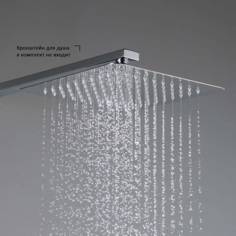 Квадратный верхний душ  250*250*2 мм AQUATEK AQ2072CR