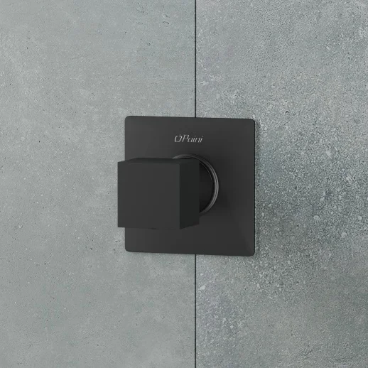 Встраиваемый дивертор PAINI Grazia 21PZ425 на 2 выхода, встраиваемый, PVD черный брашированный PVD (PZ)