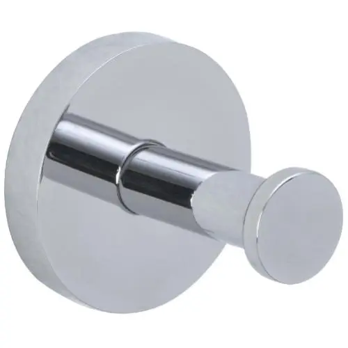 Крючок для ванной одинарный глянцевый NIZA Nofer 16851.B