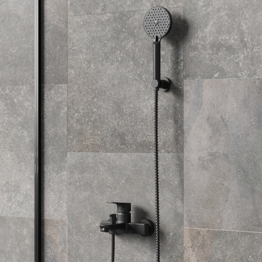 Смеситель для ванны PAINI Nove 09YO111 без аксессуара, черный (YO) Смеситель для ванны PAINI Nove 09YO111 без аксессуара, черный (YO)