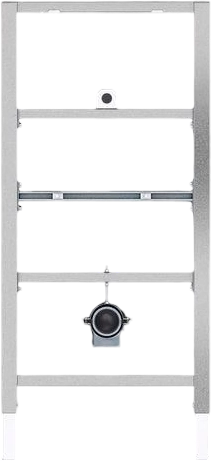 Инсталляция HYDROSMART для писсуара с креплением к полу и стене 07804.N