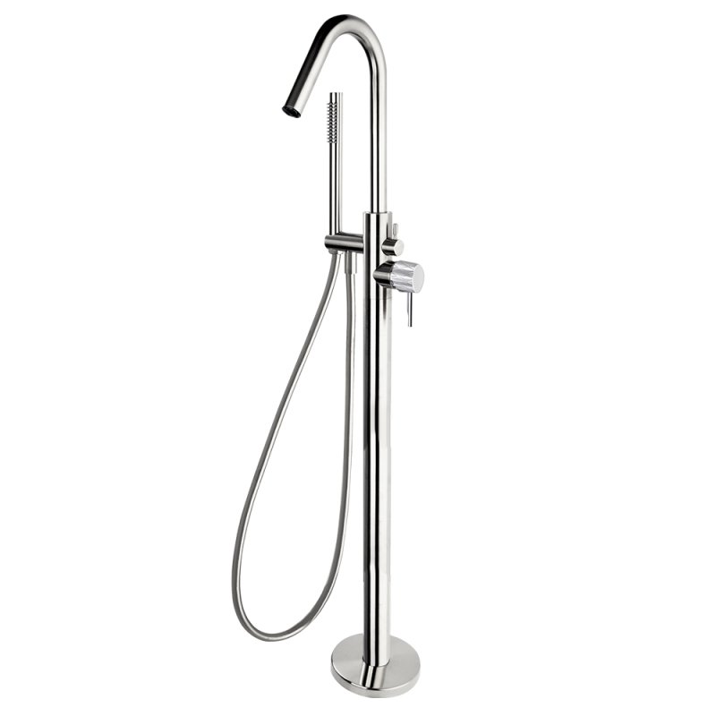 Напольный смеситель для ванны однорычажный с душевым комплектом ODISEA JOYA 598503MO