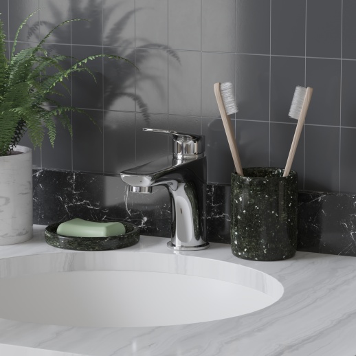 Смеситель для раковины PAINI Laguna LACR205 без донного клапана, хром (CR) Смеситель для раковины PAINI Laguna LACR205 без донного клапана, хром (CR)