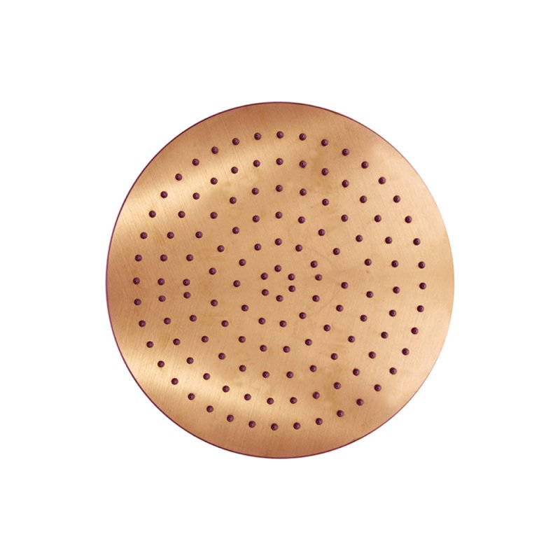 Лейка тропического душа круглая нерж. сталь RM250CUC медный