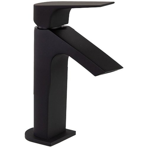 Смеситель для раковины однорычажный с каскадным изливом URBAN CHIC 210101NM Черный (M)