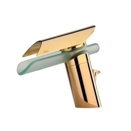 Смеситель для биде PAINI Morgana 73OP306VR, золото, излив стекло, золото PVD (OP)