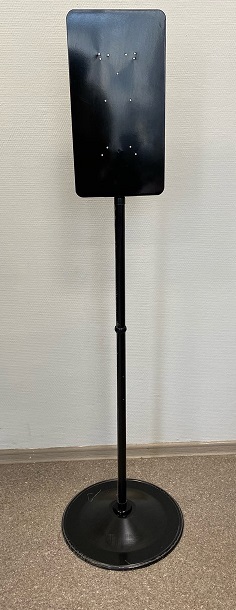 Стойка для дозатора (чёрная) BXG СД-8