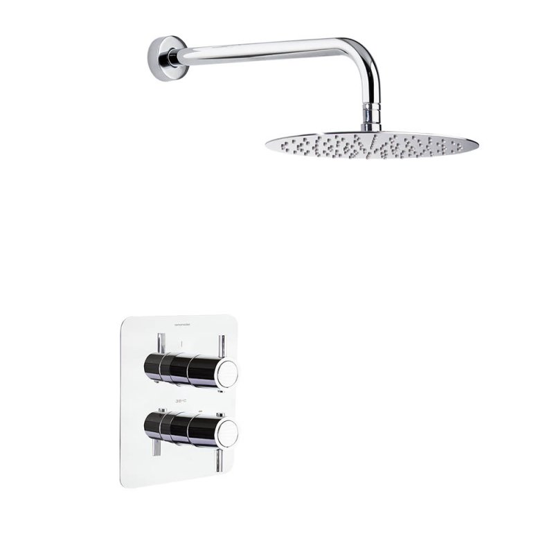 Встраиваемая термостатическая душевая система с тропическим душем ODISEA K3924012