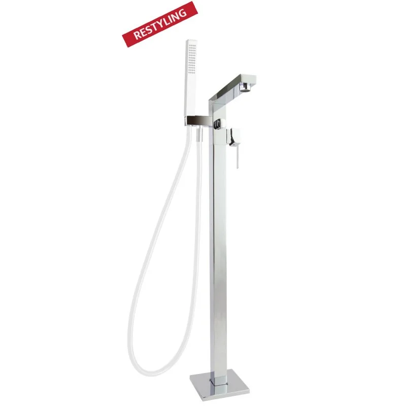 Напольный однорычажный смеситель для ванны KUATRO NK 498502S