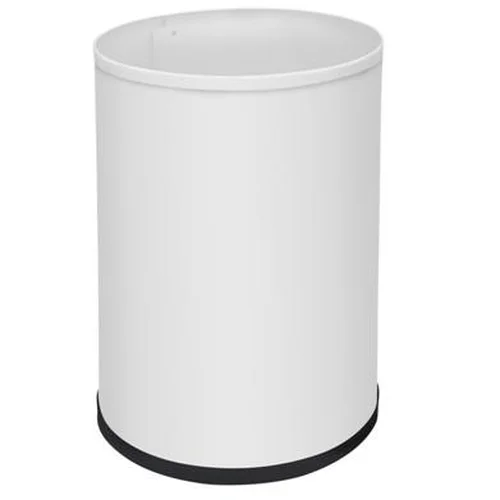 Мусорная корзина из окрашенной стали. Белая 12 литров Nofer 14082.2.W