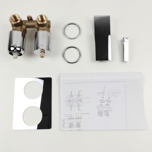 Смеситель для ванны PAINI Grazia 21CR6911 встраиваемый, хром (CR) Смеситель для ванны PAINI Grazia 21CR6911 встраиваемый, хром (CR)