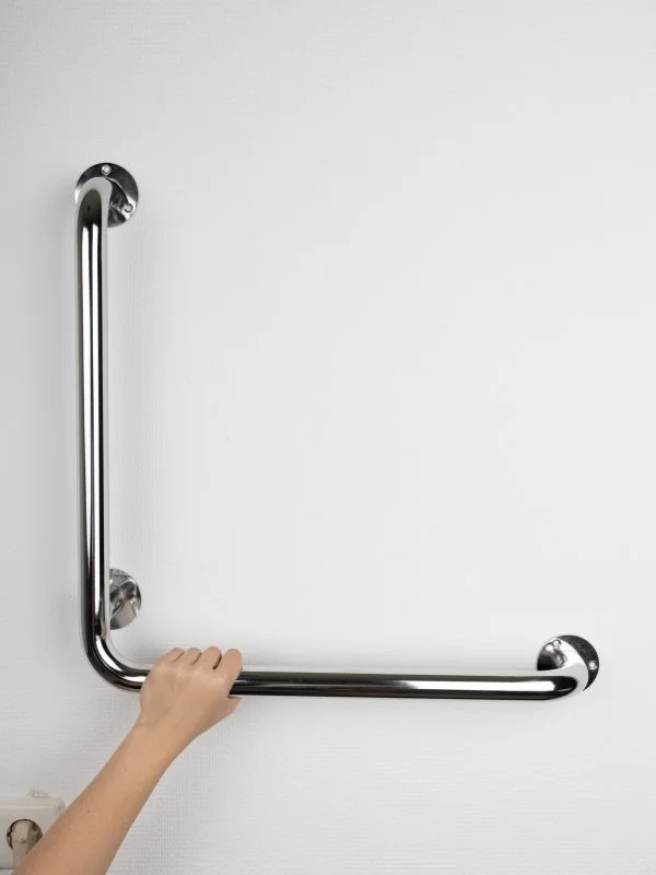 Поручень настенный Г-образный. 600*600 мм, L, POR-0000008